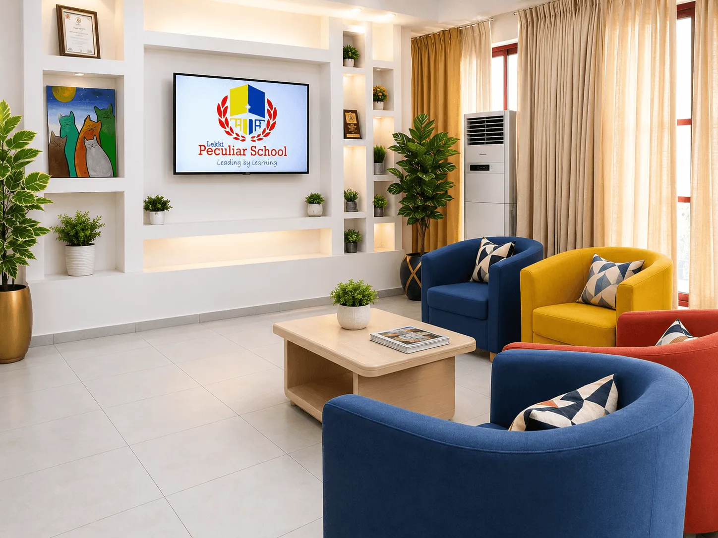 Visitor lounge